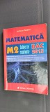 MATEMATICA M2 SUBIECTE REZOLVATE BACALAUREAT ION BUCUR POPESCU