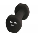 Cumpara ieftin Gantera Neopren TOORX 6 kg Negru