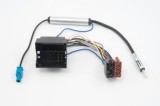 Mufa Radio Cablaj Citroen Peugeot + Adaptor Antena FAKRA ISO Compatibil C2 C3 C4 C5 207 307 407 607 807