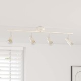 Cumpara ieftin Spot de tavan Nichel slefuit 70 x 9 x 12.5 cm Otel