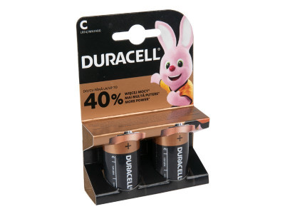 Baterii Duracell Basic Lr14 Mn1400, Pachet De 2 07676 foto