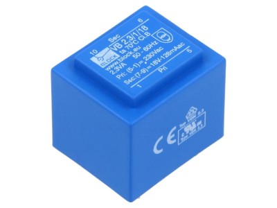 Transformator &amp;icirc;ncapsulat 2,3VA 230VAC foto