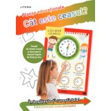 C&acirc;t este ceasul? Planșe educaționale - Paperback - *** - Litera