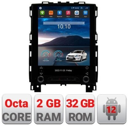 Navigatie tip Tesla Renault Megane 4 2016-2024 cu radio cd radio gps internet 8Core 4G carplay android auto 2+32 kit-t CarStore Technology