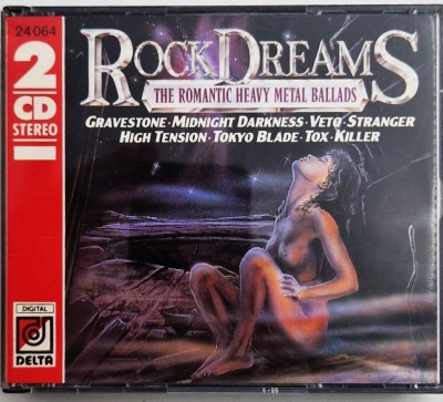 various - Rock Dreams NM / NM dublu cd muzica rock Delta Germania 1990 foto
