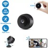 Wireless Wifi Mini Cam Network Home Camera cu suport, Camera IP HD 1080P A9 Versiune de Noapte de Securitate