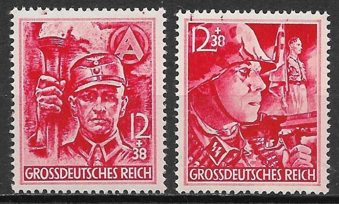 Germania - Reich 1945, serie completa MNH Germania - Reich 1945, serie completa MNH
