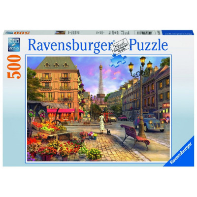 Puzzle Plimbare de seara, 500 piese Ravensburger foto