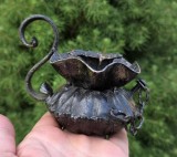 INEDIT SFEȘNIC VINTAGE DIN METAL FORJAT