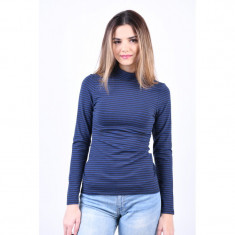 Bluza Modal Vero Moda Fame Highneck Night Sky Stripe foto