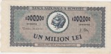 Bancnotă Rom&acirc;nia 1.000.000 1000000 lei 16 aprilie 1947, seria L.1026 nr. 0473
