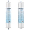 Set 2 Filtre Apa Externe Frigider Side by Side Compatibil Samsung, LG, Bosch, Siemens, Daewoo, Hotpoint, Ariston, Smeg