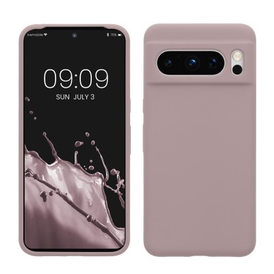 Husa Kwmobile pentru Google Pixel 8 Pro, Mov, Silicon, KWM0000208G023C foto