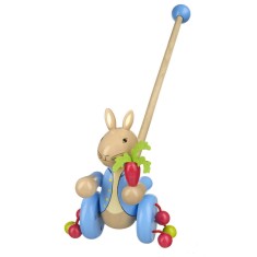 Jucarie de impins Peter Rabbit Orange Tree Toys