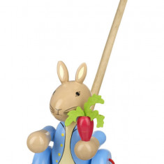 Jucarie de impins Peter Rabbit Orange Tree Toys