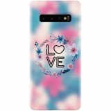 Husa silicon personalizata pentru Samsung Galaxy S10, Love 001