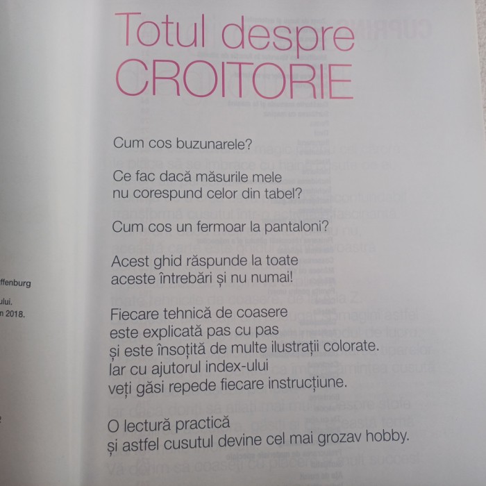 TOTUL DESPRE CROITORIE.BURDA STYLE-2018 X3.