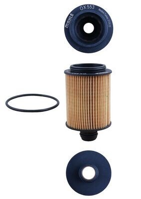 MAHLE OX 553D Filtru ulei foto