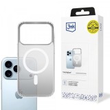 Husa MagSafe pentru Apple iPhone 17 Air, 3MK, Frosty MagCase, Alba