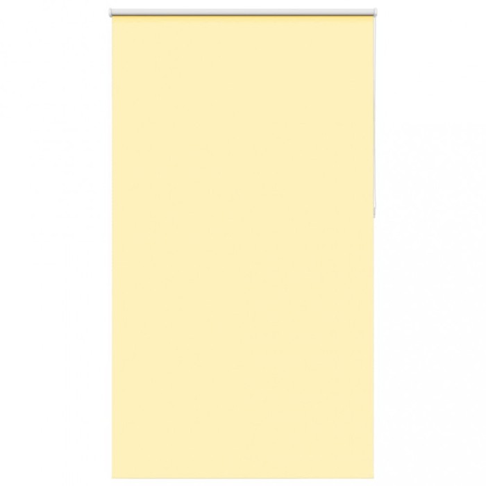 vidaXL Jaluzea cu rolă opaca Galben 135x210 cm Latime material 131,6 cm