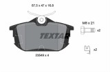 Set placute frana TEXTAR 2354901