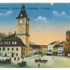 1844 - BRASOV, Market, Romania - old postcard - unused