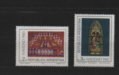 ARGENTINA 1983 RELIGIE SARBATORI CRACIUN foto