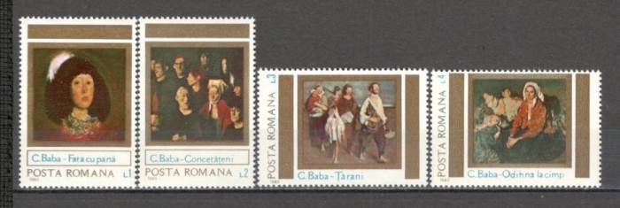 Romania.1983 Pictura-C.Baba YR.768