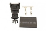 Mufa 2 Pini cu Clema, Conector Auto Electric, Alimentare Contacte Auto