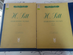 Studii pentru vioara (op 32 )-Caiet 1 si 2 )-Hans Sitt foto