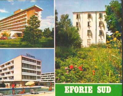 CPI B14484 CARTE POSTALA - EFORIE SUD. IMAGINI DIN STATIUNE foto