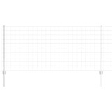 VidaXL &Icirc;ngrădire cu st&acirc;lpi Argintiu 1 x 10 m Oțel 3336179