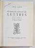 DICTIONNAIRE UNIVERSEL DES LETTRES, A -Z , PUBLIE SOUS LA DIRECTION DE PIERRE CLARAC , INSPECTEUR GENERAL DE ILUSTRUCTION PUBLIQUE de LAFFONT BOMPIAN