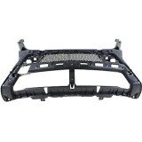 Suport bara de protectie Mercedes Clasa Ml (W166), 11.2011-09.2015, Fata, partea centrala, cu gauri pentru Senzori de parcare (PDC), Aftermarket