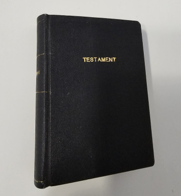 Carte veche 1873 Karoli Gaspar Noul Testament / Uj Testamentom limba maghiara foto