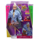 Barbie papusa barbie extra barbie cu bandana, Mattel