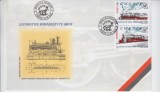 C12 - FDC Romania - Locomotive romanesti cu aburi - LP1592 - 2002, Romania de la 1950, Transporturi