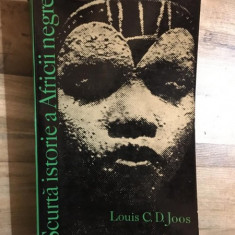 Louis C. D. Joos - Scurta Istorie a Africii Negre