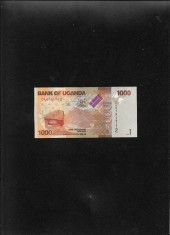 Uganda 1000 1.000 shillings shilingi 2015 seria0791712 unc