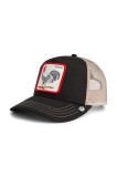 Goorin Bros șapcă de baseball din amestec de bumbac Rooster Trucker culoarea negru, 101-2458