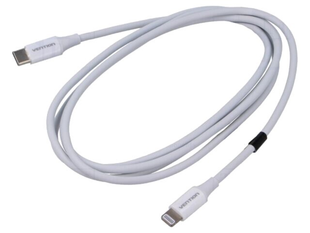 Cablu USB 2.0 Apple Lightning și USB C VENTION 1,5m