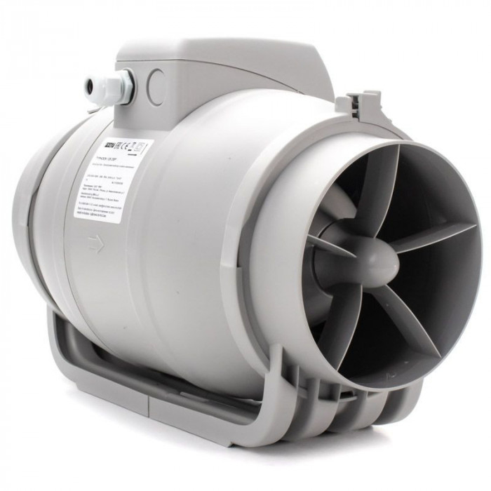 TYPHOON 160 2SP - Ventilator axial de tubulatura TYPHOON 160 2SP, Debit 340mc/h, 2 Trepte de viteze, Diametru &Oslash;160mm