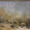 Aparaschivei - Peisaj de toamna (ulei pe panza, 1994, 34,5x25 cm.)
