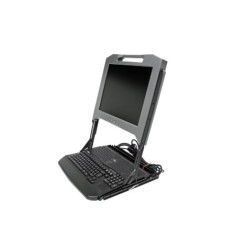 Consola de Rack Refurbished Dell KVM 1U, Monitor LED 17 Inch, Tastatura si Touchpad, PN: 137PH