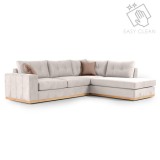 Cumpara ieftin Coltar Stanga Boston Crem - Mocha - Natural 280x225x95 cm