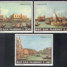 San Marino 1971 - Picturi Venetia, Antonio Canal, serie neuzata