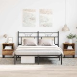 vidaXL Noptiere, 2 buc., lemn vechi, 40x35x50 cm, lemn prelucrat 857377