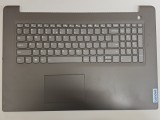 Carcasa superioara cu tastatura palmrest Laptop, Lenovo, V17 G2 ITL Type 82NX, AP26A000110, EC21N000510, HS760, iluminata, fingerprint, Iron Grey, lay
