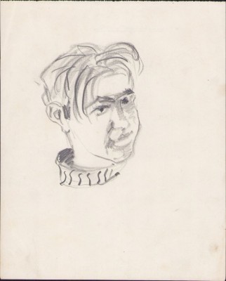 A1659 Schiță de Dimitrie &amp;bdquo;Puiu&amp;rdquo; Eitel, nesemnată foto