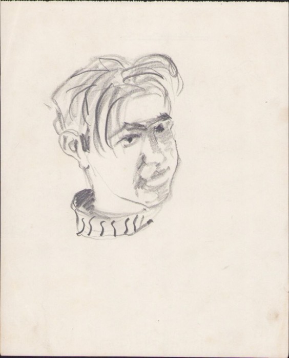 A1659 Schiță de Dimitrie &bdquo;Puiu&rdquo; Eitel, nesemnată